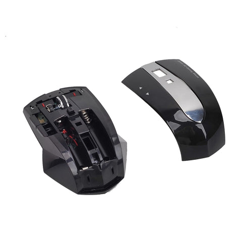 Mouse ottico ricaricabile wireless MZ-011 da 2,4 GHz 1600 DPI con funzione HUB, Blue, Silver, Black, Black Silver, White + Royal Blue, Pearl White