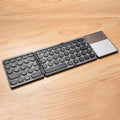 Rechargeable Wireless Bluetooth Keyboard with Touchpad