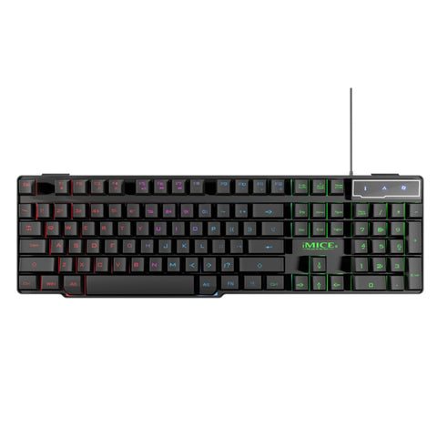 Tastiera da Gioco iMICE AK-600 USB Cablata Retroilluminata con Tasti