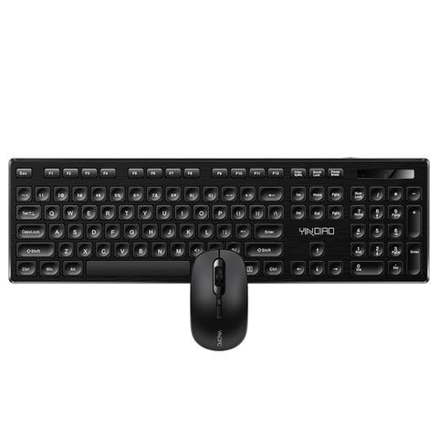 Set tastiera mouse wireless silenzioso per ufficio aziendale YINDIAO V3 Max