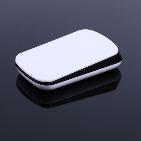 Mouse ottico wireless touch scroll TM-825 da 2,4 GHz 1200 DPI per laptop desktop Mac (bianco)