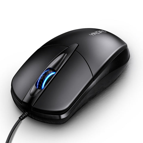 Souris filaire filaire avec lumière RVB à 3 boutons YINDIAO G2 1000 DPI