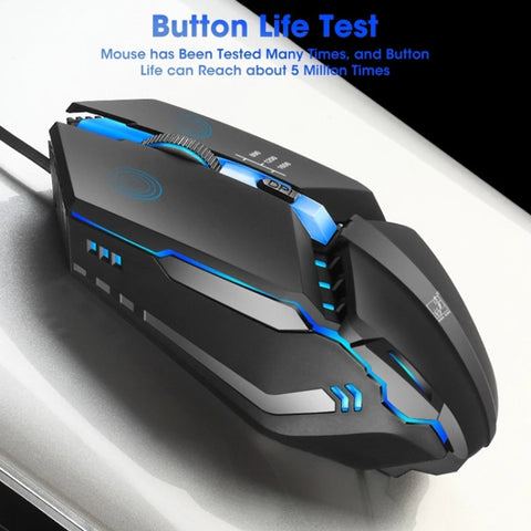 Mouse da gioco cablato con streamer USB RGB ZGB K3