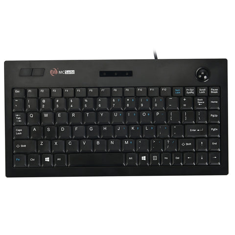 MC Saite MC-9712 ​​Lecteur multimédia pour ordinateur avec 88 touches avec trackball pour Windows, MC-9712