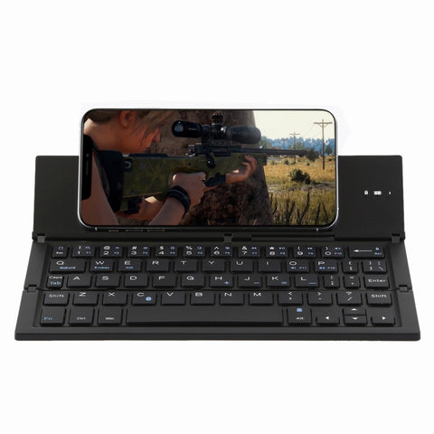 GK608 Tastiera Bluetooth V3.0 pieghevole ultrasottile, supporto integrato, supporto sistema Android / iOS / Windows, GK608 (Black), GK608 (Grey), GK608 (Gold)