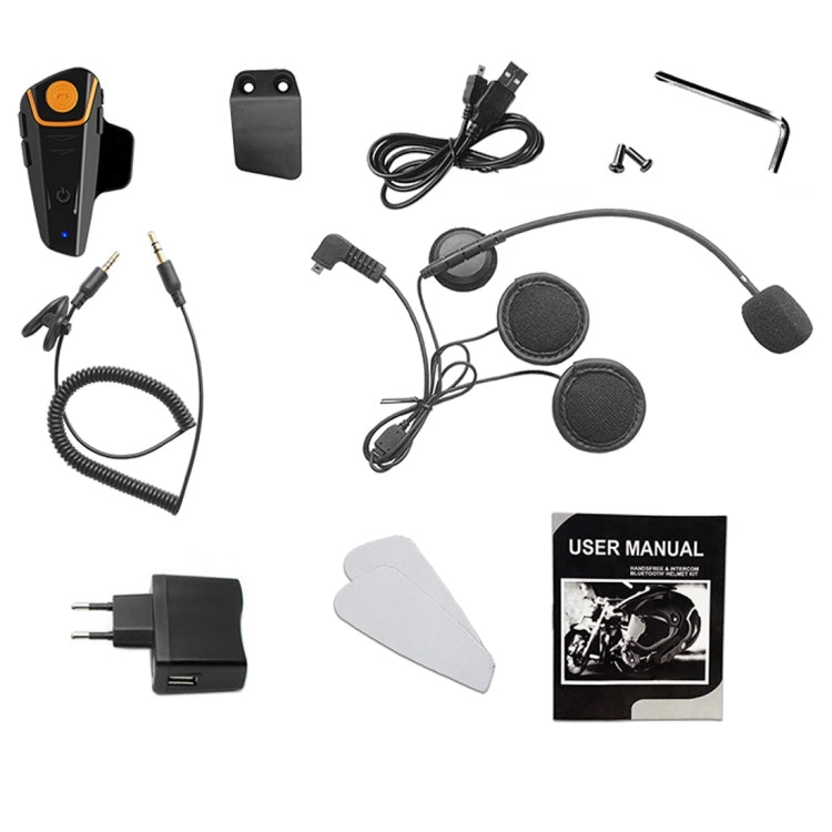 BT-S2 2.4GHz Bluetooth Intercom Headset for Motorcycle Use