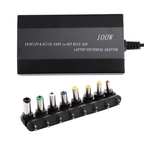 Caricabatterie Universale 100W per Laptop e Notebook con Adattatore
