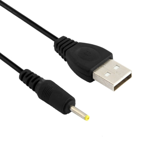 Cavité d'alimentation USB maschio a CC 2,5 x 0,7 mm, longueur : 120 cm