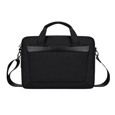 Borsa per laptop espandibile portatile resistente all'usura impermeabile in tessuto Oxford DJ06 per laptop da 15,4 pollici, con tracolla staccabile, 15.4 inch