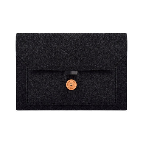 Borsa interna multiuso per laptop con bottoni in feltro ND06 per laptop da 12,5 pollici, 12.5 inch
