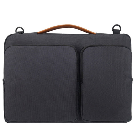 Borsa per laptop impermeabile in nylon per laptop da 15-15,6 pollici con cinghia per trolley, 15-15.6 inch