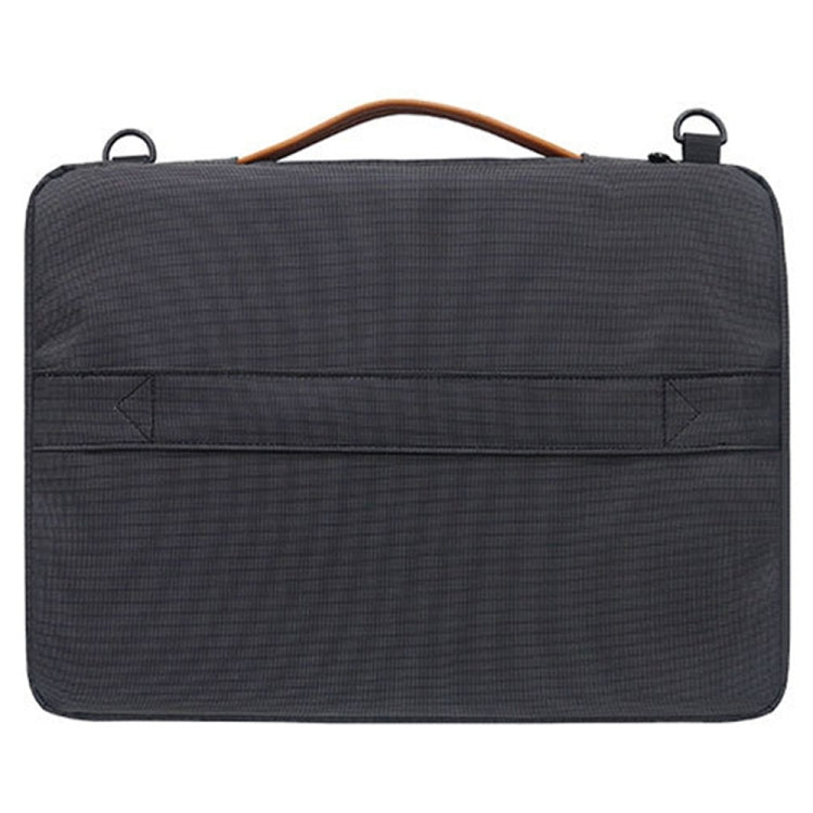 Waterproof Nylon Laptop Handbag with Trolley Strap for 15"