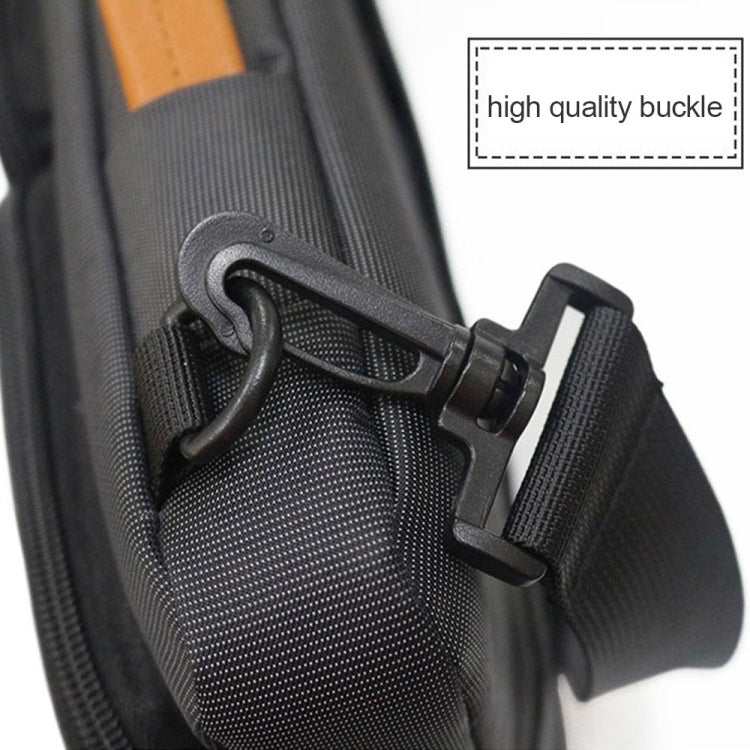 Waterproof Nylon Laptop Handbag with Trolley Strap for 15"
