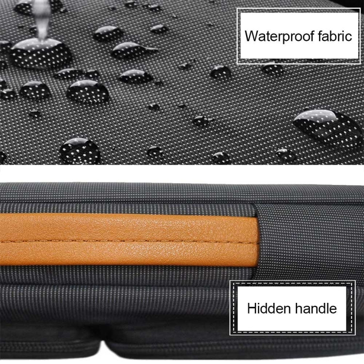 Waterproof Nylon Laptop Handbag with Trolley Strap for 15"