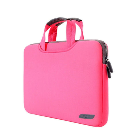 Borsa portatile con custodia portatile permeabile all'aria da 12 pollici per MacBook, Lenovo e altri laptop, dimensioni: 32x21x2 cm, 12 inch Magenta, 12 inch Blue, 12 inch Grey, 12 inch Green, 12 inch Pink, 12 inch Black