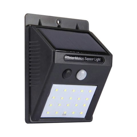 20 LED per cortile/giardino/casa/vialetto/scale/parete esterna, 20 LEDs White Light - Novalix Store