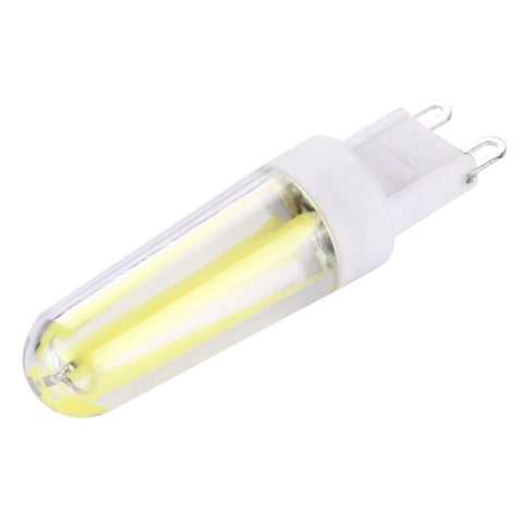 Ampoule G9 en polycarbonate à intensité variable, 4 LED, CA 220-240 V, blanc chaud, lumière blanche