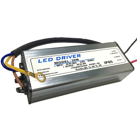 Adattatore driver LED da 20 W CA 85-265 V a CC 24-38 V IP65 impermeabile, 20W