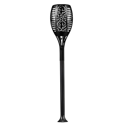 Torcia da giardino con luce solare da giardino a 96 LED, luce a fiamma solare