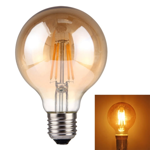Lampadina a risparmio energetico a 4 LED 380 LM 2300K, CA 85-265 V, 4W Tawny/Warm White