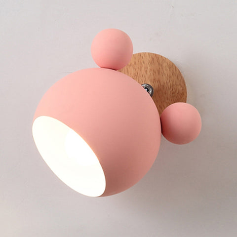 Lampada de parete a luce bianca Creative Cartoon E27 LED pour le passage dans le confort