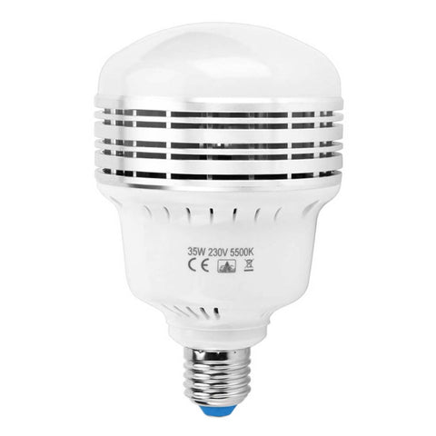 Lampadina LED MANTOO PGL35 35W 120V 5500K 3900LM per illuminazione fotografica, 120V 3900LM