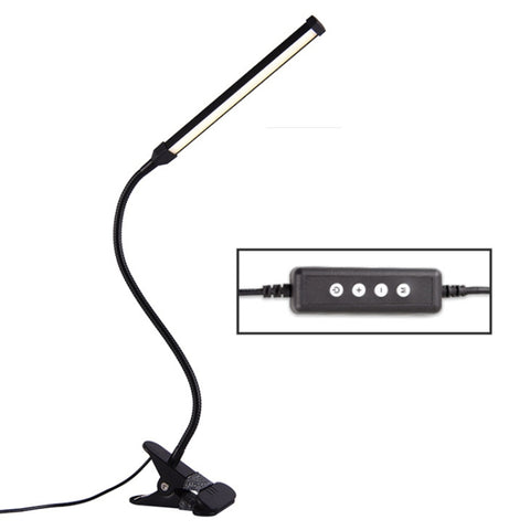 Lampe d'écriture à LED Lampe de table réglable pour la protection des yeux avec prise USB de 8 W, version avec prise USB, version de charge USB (noir), version de charge USB (blanc)