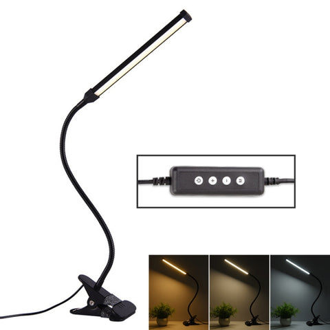 Lampe d'écriture à LED Lampe de table réglable pour la protection des yeux avec prise USB de 8 W, version avec prise USB, version de charge USB (noir), version de charge USB (blanc)