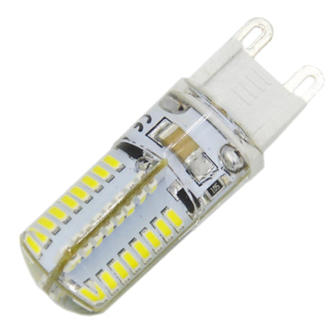 Ampoule G9 4 W 210 lm 64 LED SMD 3014 en silicone, 110 V CA, 110 V CA