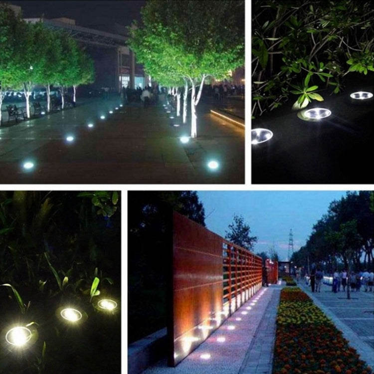 16 LED Solar Buried Lights - Waterproof Outdoor Garden Lamps