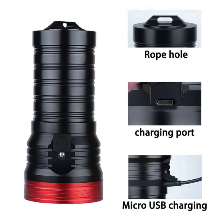 High-Performance 5400lm LED Flashlight - DB18 18xT6