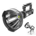 Rechargeable 10W LED Flashlight with Tripod - 4 Modes