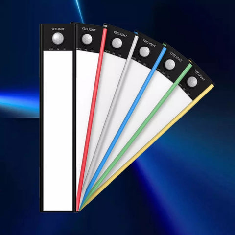 Lampade da parete per corridoio, armadio, guardaroba, lampada da parete ricaricabile, sensore di movimento umano intelligente Xiaomi Youpin YEELIGHT da 60 cm, 60cm
