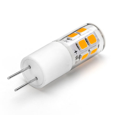 G4 1.3W SMD 2835 14 LED senza sfarfallio LED mais, AC/DC 12V, G4 SMD 2835