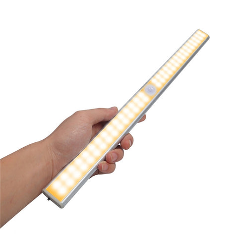 2.8W 40 LED Bianco caldo Ampio schermo Sensore intelligente del corpo umano Luce LED per armadietto del corridoio, Versione di ricarica USB, 2.8W 40 LEDs Warm White - Novalix Store