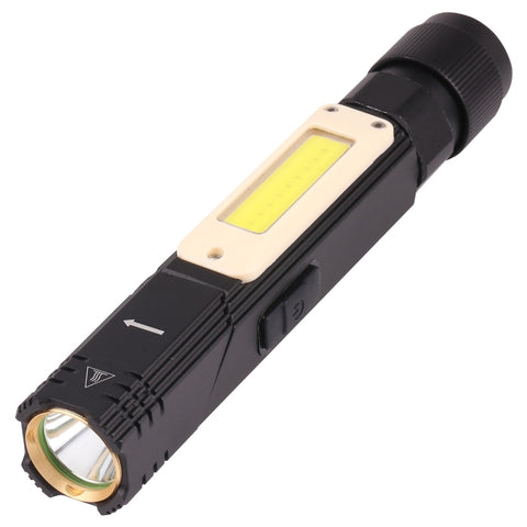 Torcia LED multifunzionale pieghevole da 5 W a 90 gradi 5 modalità, dimensioni: grande, 6