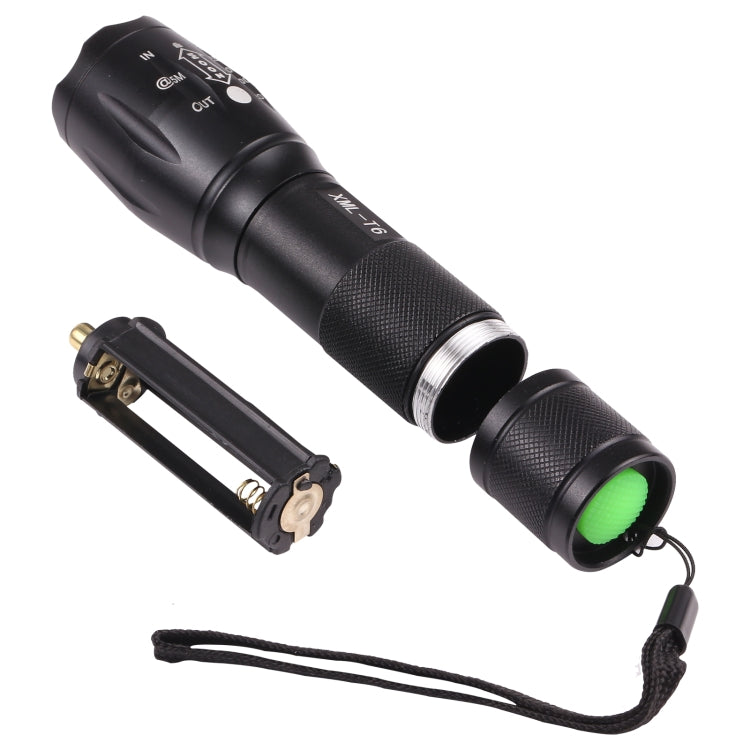 Powerful 10W Zoomable Aluminum Alloy Flashlight for Outdoors