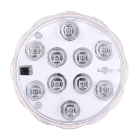 Cylindre de télécommande à 10 LED avec contrôleur à distance, port de télécommande (dans la zone ouverte) : 24-30 pieds, 10 LED