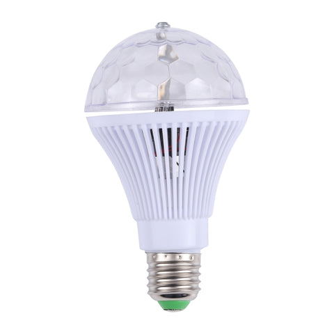 Lampada da palco a LED rotante a colori E27, CA 85-260 V