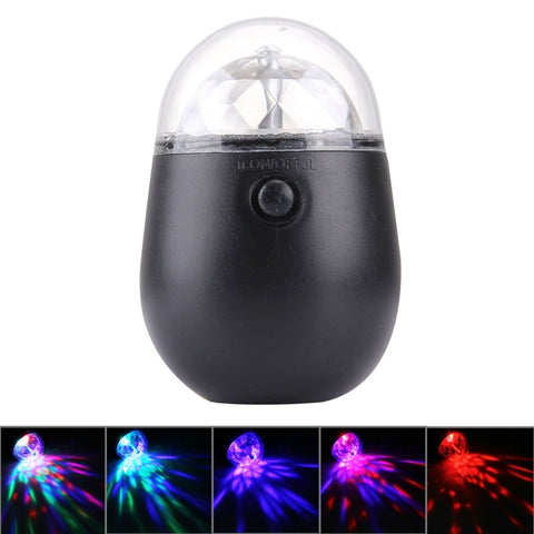 Lampada Rotante per Bicicletta e Decorazioni, Effetto Luce Dinamico, Supporto Incluso, Alta Luminosità e Basso Consumo Energetico