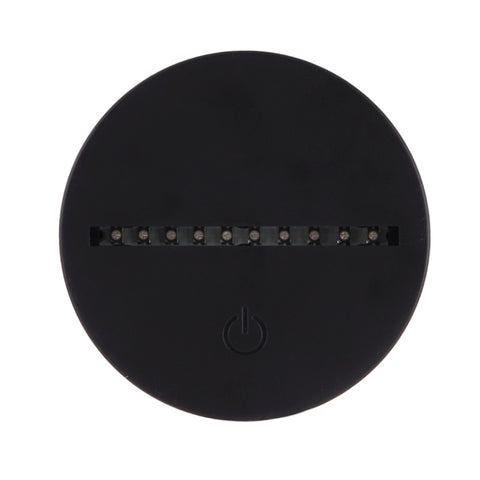 Lampada da scrivania con lampada stereo visiva creativa a 7 colori, luce notturna, Donkey Shape
