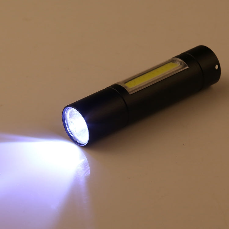 Durable Waterproof LED Flashlight with Storage Box & 3 Modes