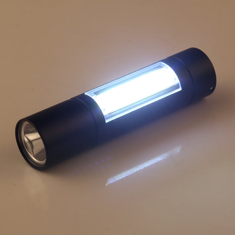 Durable Waterproof LED Flashlight with Storage Box & 3 Modes