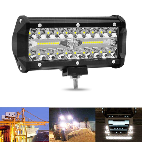 Lampada LED a Striscia 7 Pollici 30W 3000LM 6000K per Fuoristrada