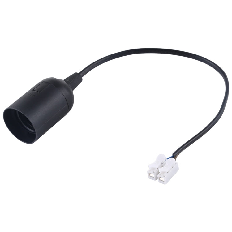 E27 Lamp Socket Base Holder with 28cm Electrical Wire Cable