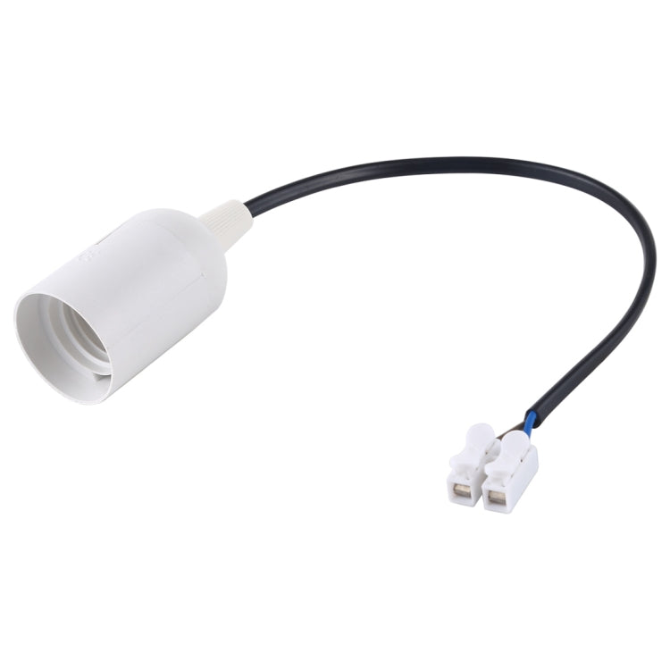 E27 Lamp Socket Base Holder with 28cm Electrical Wire Cable