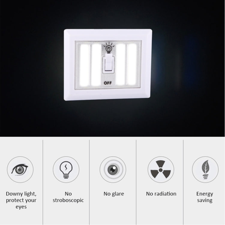 Upgrade Your Space with 4 COB Night Light Fixtures