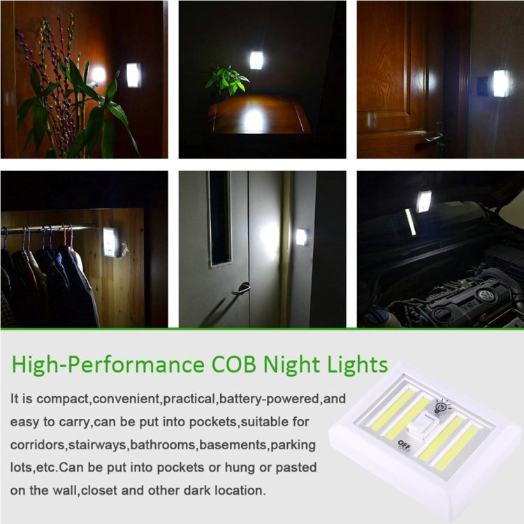 Upgrade Your Space with 4 COB Night Light Fixtures