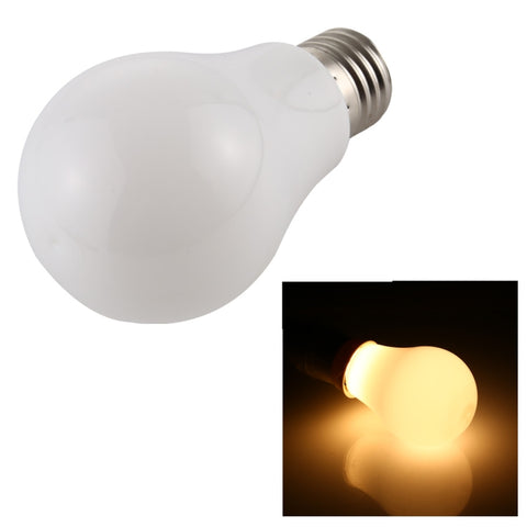 Lampe LED à risque énergétique 7W 500LM E27 2835 28LED, couleur lumière: blanc chaud, CA 85-265V, 7W