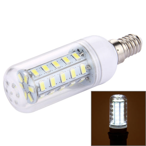 Lampadina SMD 5730 a 36 LED, CA 220-240 V, 3.5W 220V White Light, 3.5W 220V Warm White